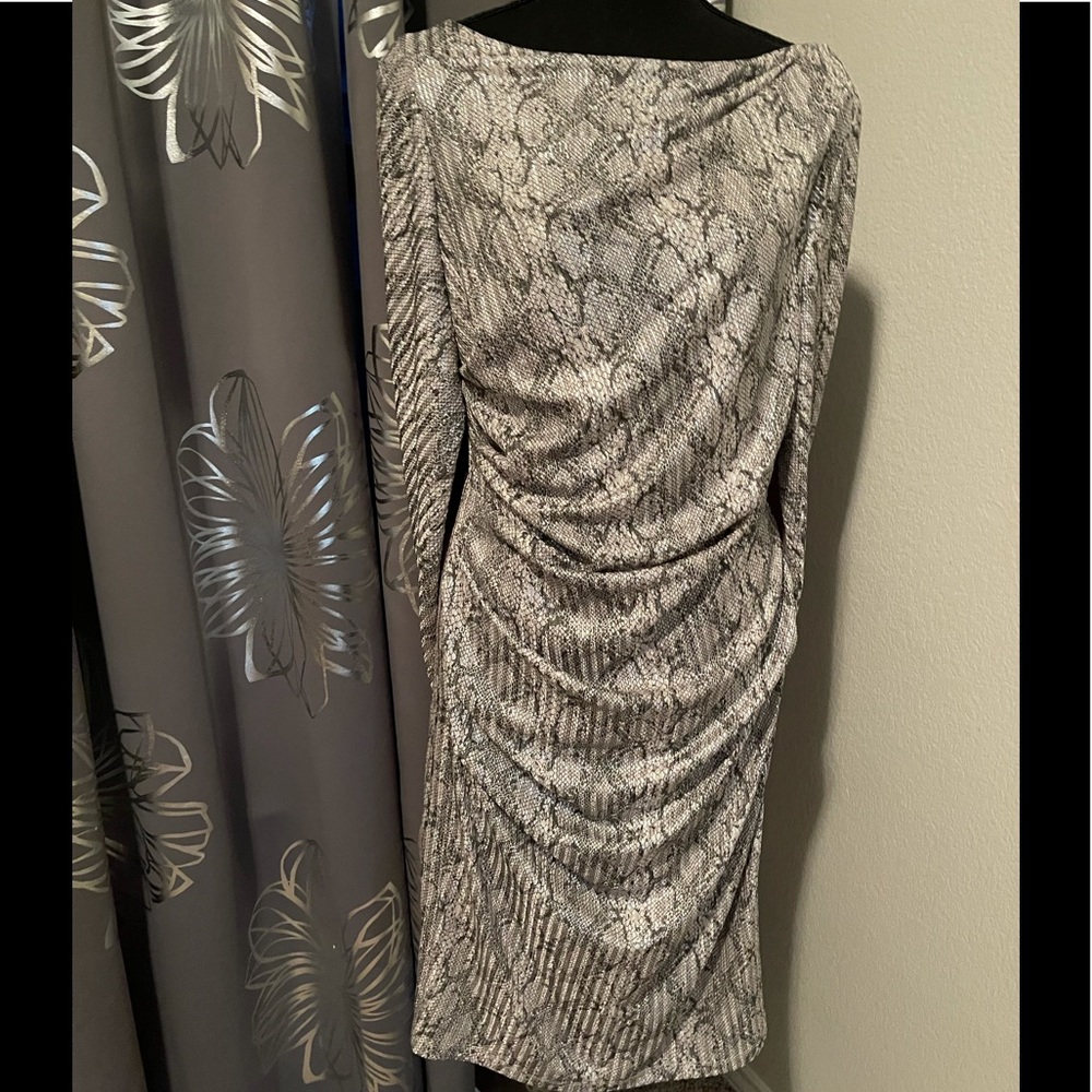Beautiful snake like patterned dress